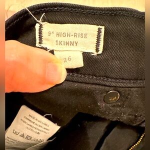 Madewell Highrise Skinny 9” Jeans